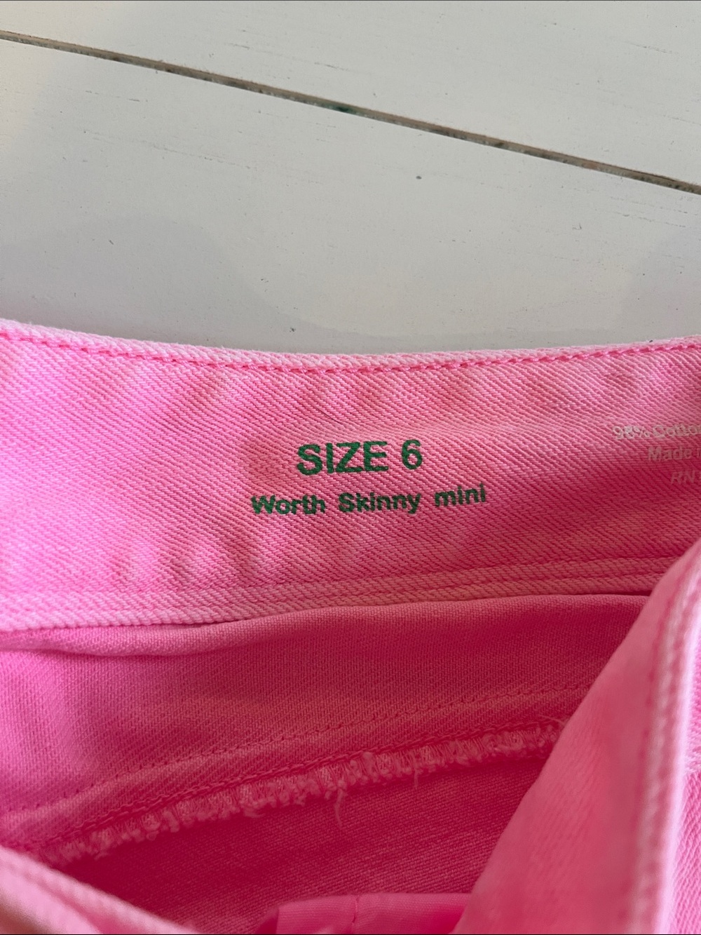 Lilly Pulitzer Bubblegum Pink High-Rise Jeans - Picture 3 of 4